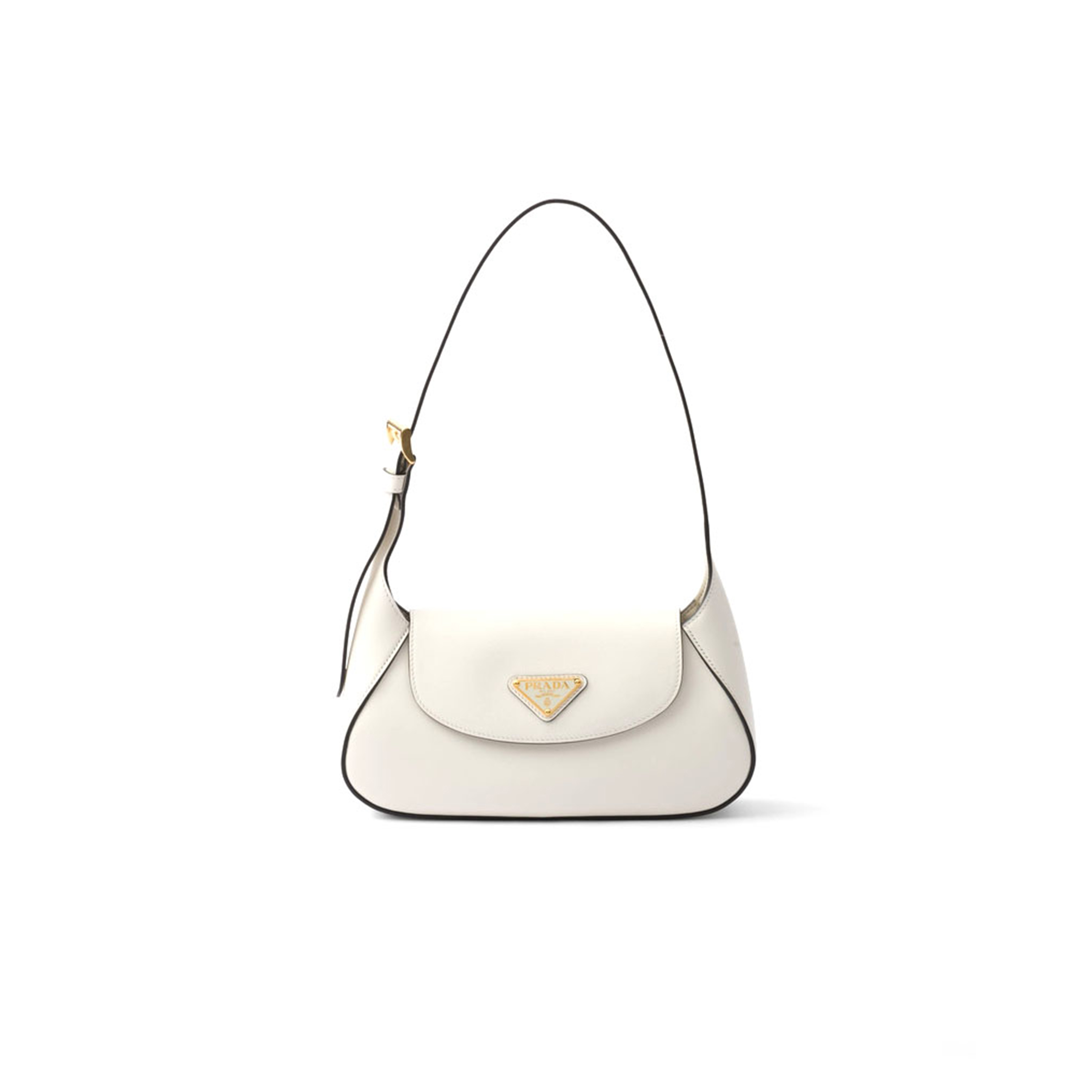 PRADA SMALL LEATHER SHOULDER BAG 1BD358 (25*15*5cm)